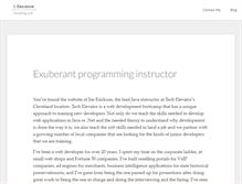 Tablet Screenshot of jerickson.net